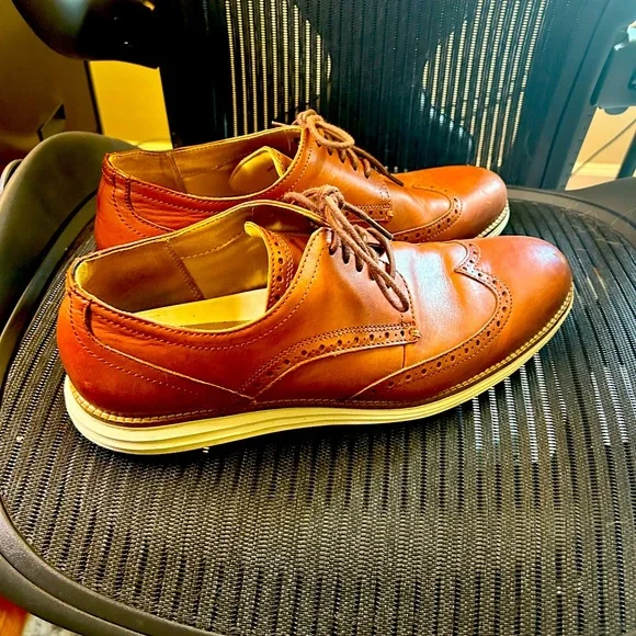 Cole Haan | Shoes | Cole Haan Grandos Brown Dress Shoes  display picture 1